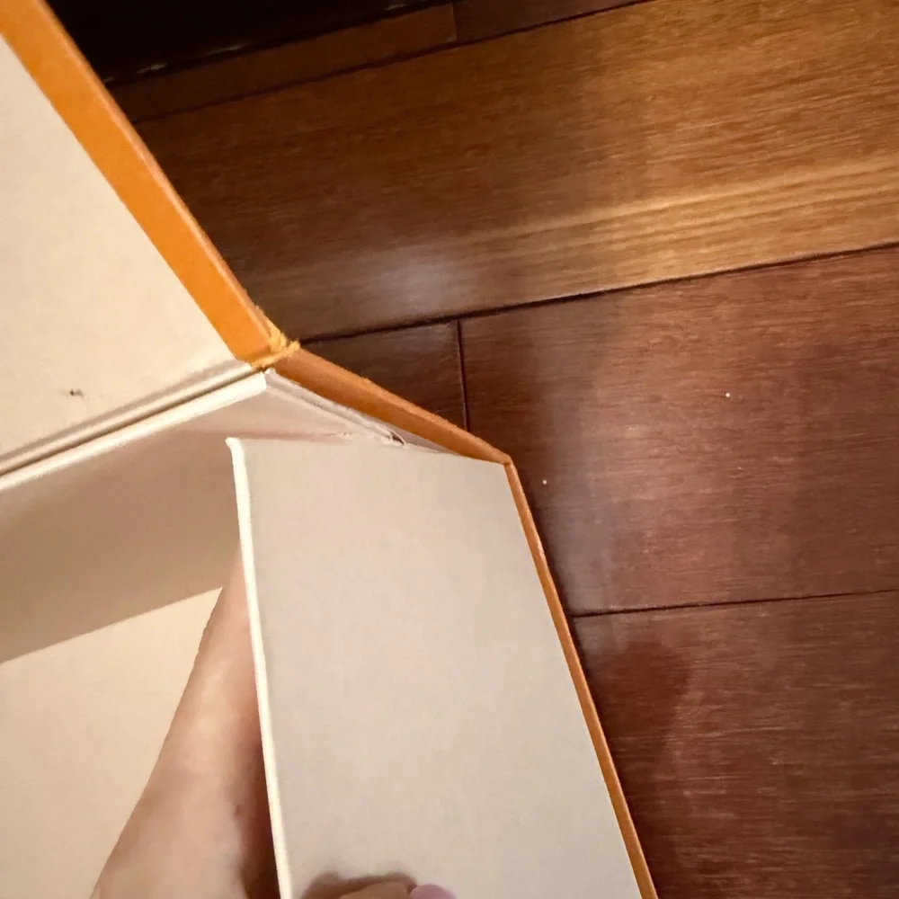 Louis Vuitton Large Orange Signature Logo Box